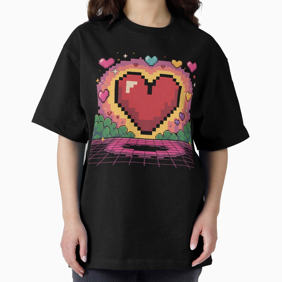 Pixelated Heart Connection by GiftsForge T-Shirts, Hoodie, Sweatshirt | BlankRebels.com (Image 2)