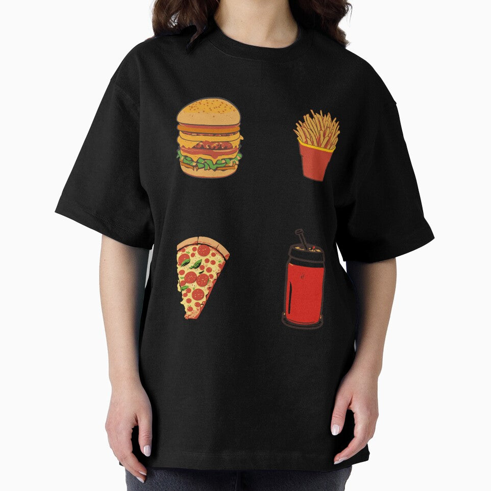 Combo Burger - Fast Food Favorite by FridPix T-Shirts, Hoodie, Sweatshirt | BlankRebels.com (Image 2)
