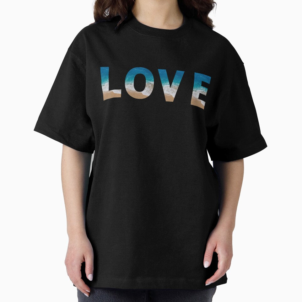 OCEAN BLUE WAVES LOVE LETTERS by TrinityGIRL T-Shirts, Hoodie, Sweatshirt | BlankRebels.com (Image 2)