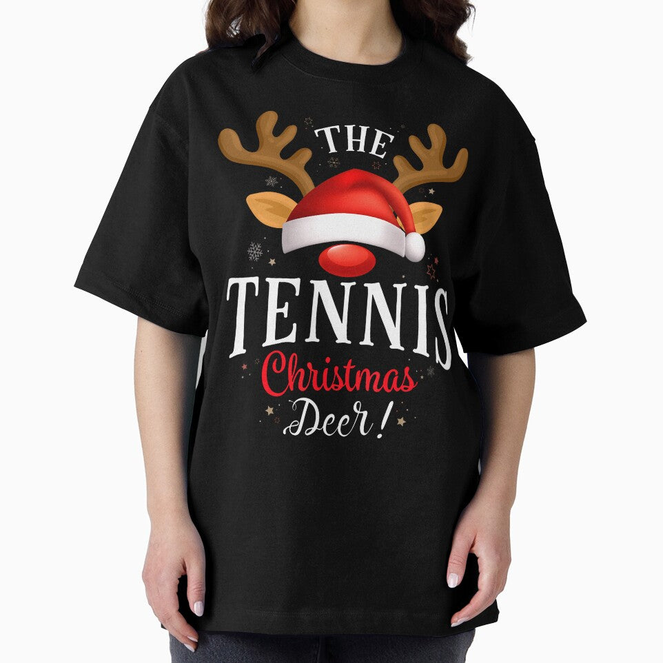 Tennis Christmas Deer Pjs Xmas Family Matching by CaraJennie T-Shirts, Hoodie, Sweatshirt | BlankRebels.com (Image 2)