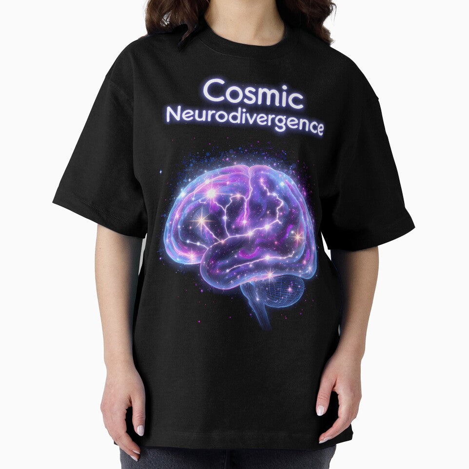 “Cosmic Neurodivergence” Galactic Brain – Stellar Neurodiversity Pride Sci-Fi Aesthetic Design by PureBrain... (Image 2)