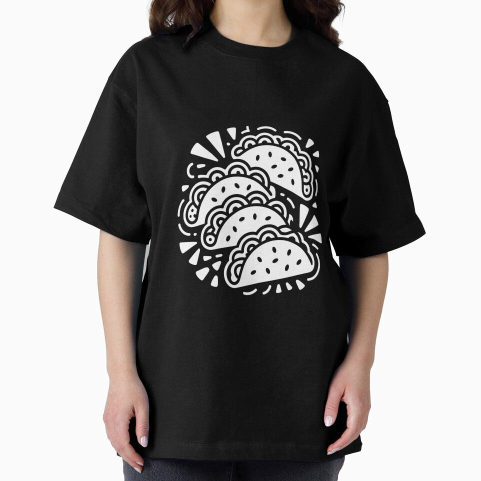 Colorful Tacos T-Shirt | Festive Taco Tuesday Celebration by Reichcorp Hoodie, Sweatshirt | BlankRebels.com (Image 2)