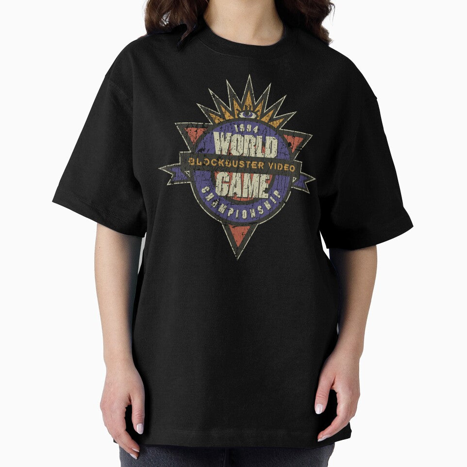 Blockbuster Video World Game Championship 1994 by AstroZombie6669 T-Shirts, Hoodie, Sweatshirt | BlankRebels.com (Image 2)