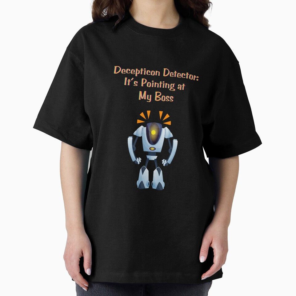 Decepticon Detector My Boss - Funny Office Humor Robot by TousheArt T-Shirts, Hoodie, Sweatshirt | BlankRebels.com (Image 2)