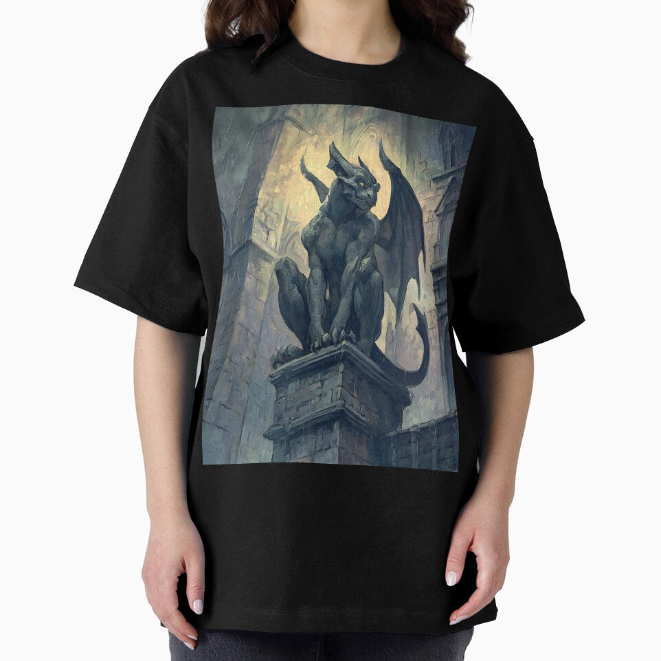 Gothic Dark Academia Gargoyle by bapupa T-Shirts, Hoodie, Sweatshirt | BlankRebels.com (Image 2)