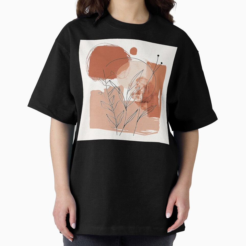Boho Warm Terracotta Colors And Clay Hues Abstract by DEC02 T-Shirts, Hoodie, Sweatshirt | BlankRebels.com (Image 2)