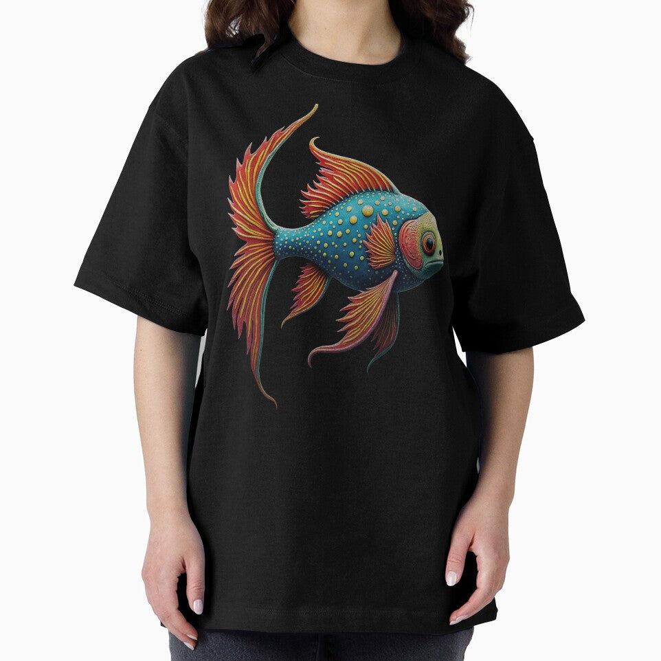 Abstract alien goldfish by AwesomeBeyondLimits