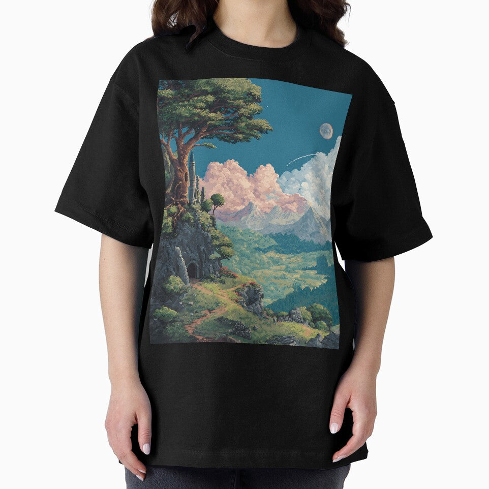 Retro Pixel Art Fantasy by bapupa T-Shirts, Hoodie, Sweatshirt | BlankRebels.com (Image 2)