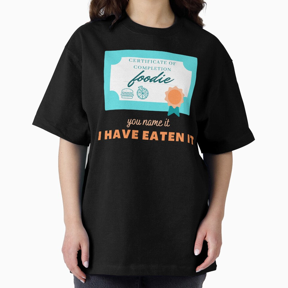 Certified Foodie - with certificate to prove by DrawingBoard T-Shirts, Hoodie, Sweatshirt | BlankRebels.com (Image 2)