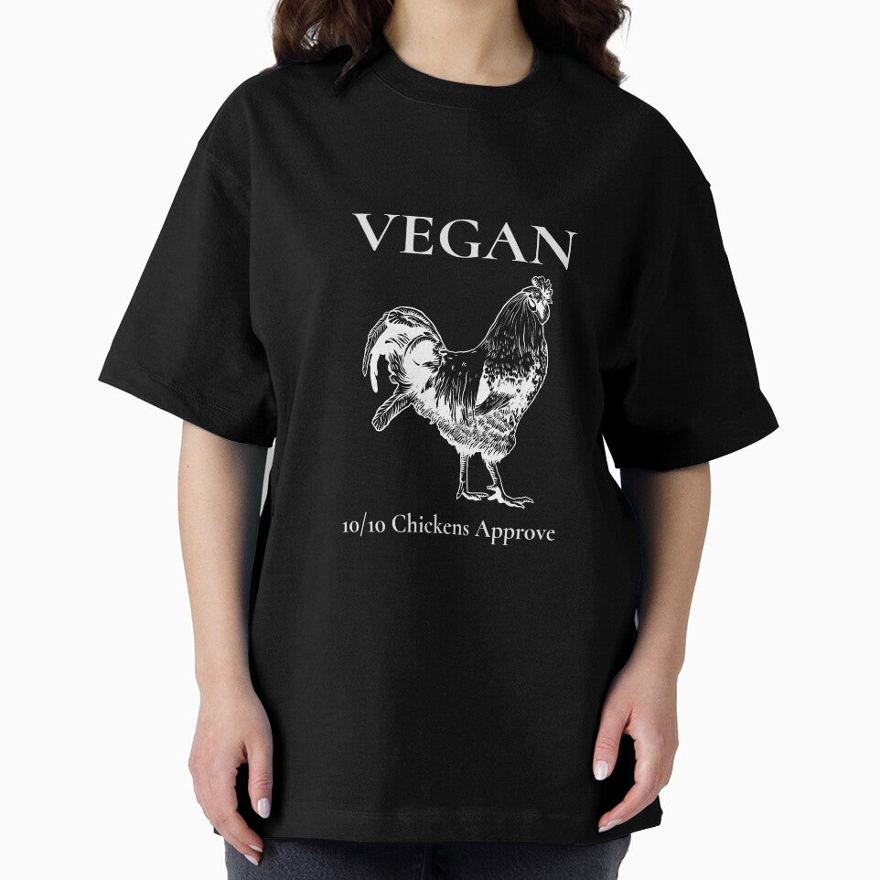 VEGAN - 10/10 Chickens Approve by VeganPlantBased T-Shirts, Hoodie, Sweatshirt | BlankRebels.com (Image 2)
