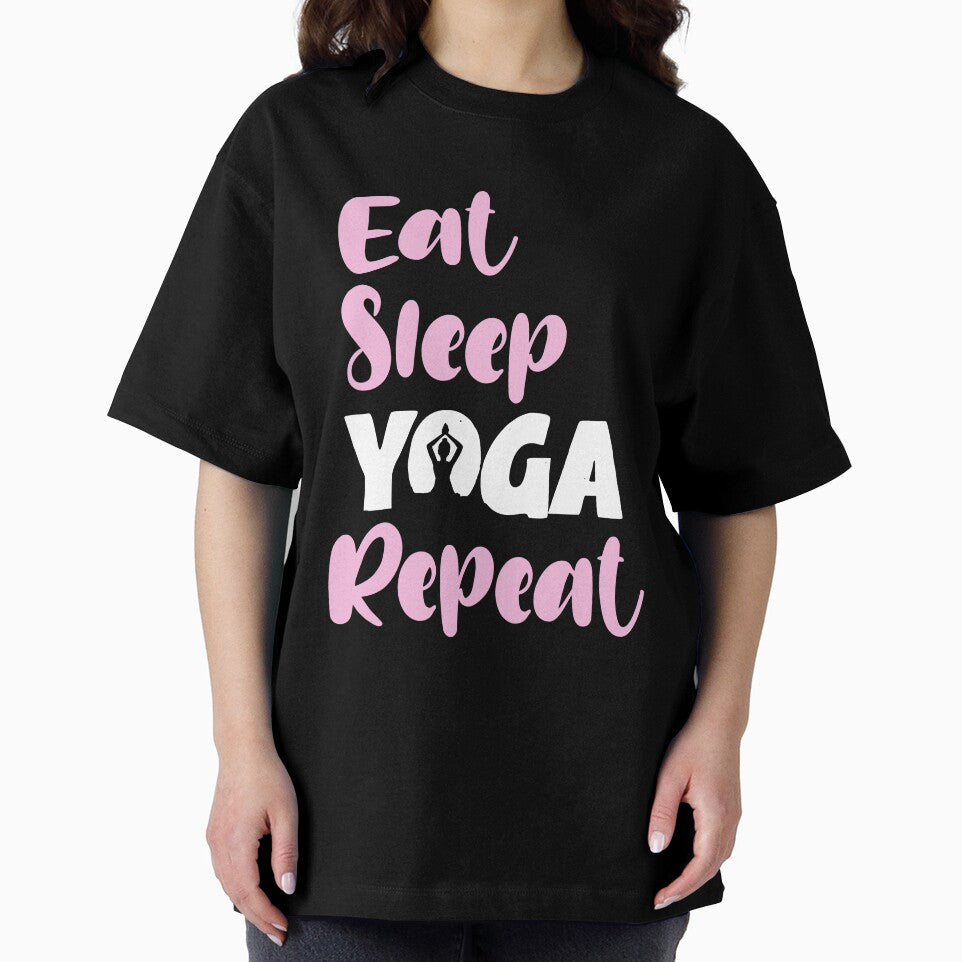 Eat Sleep Yoga Repeat Funny Yoga Lover Quote T-Shirts, Hoodie, Sweatshirt