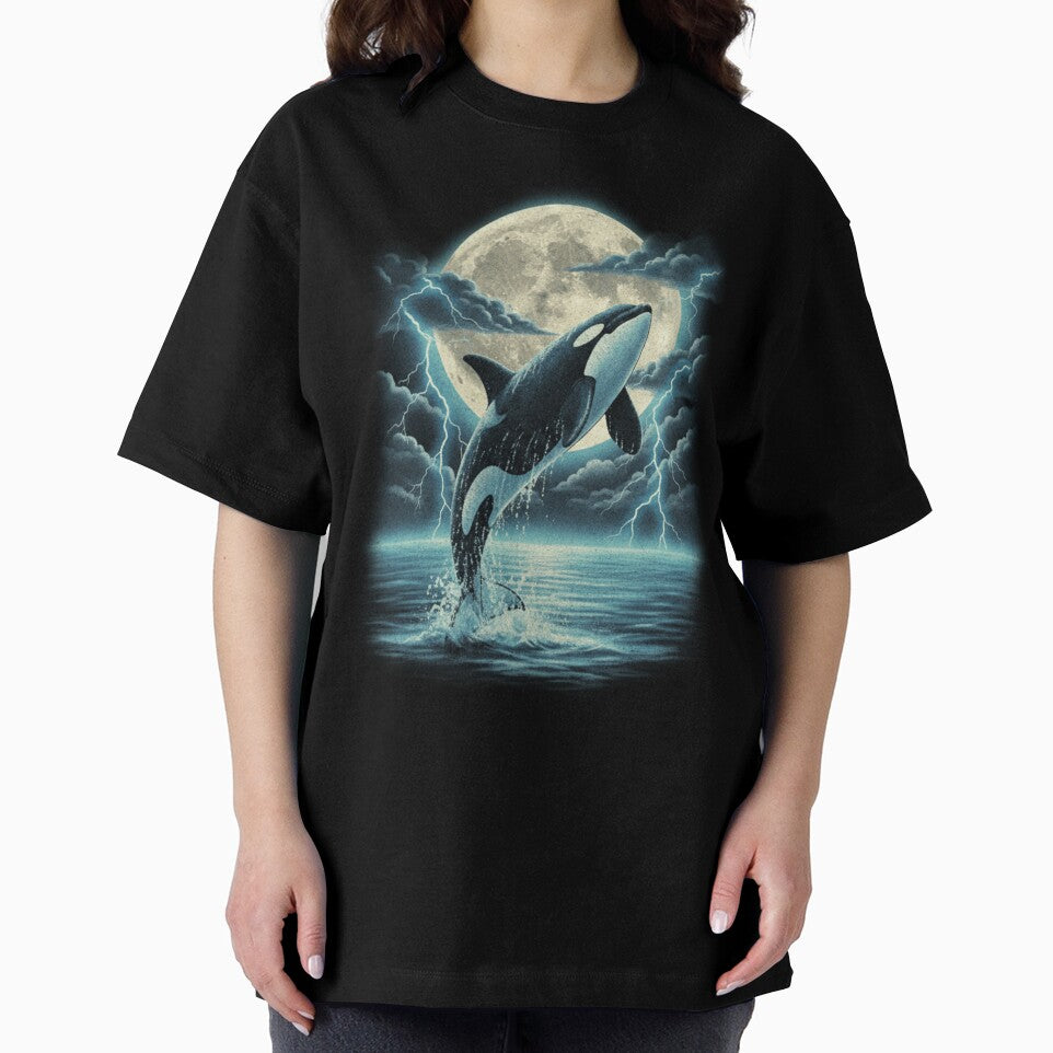 Vintage Orca Midnight Ocean Wildlife 90s I T-Shirts, Hoodie, Sweatshirt