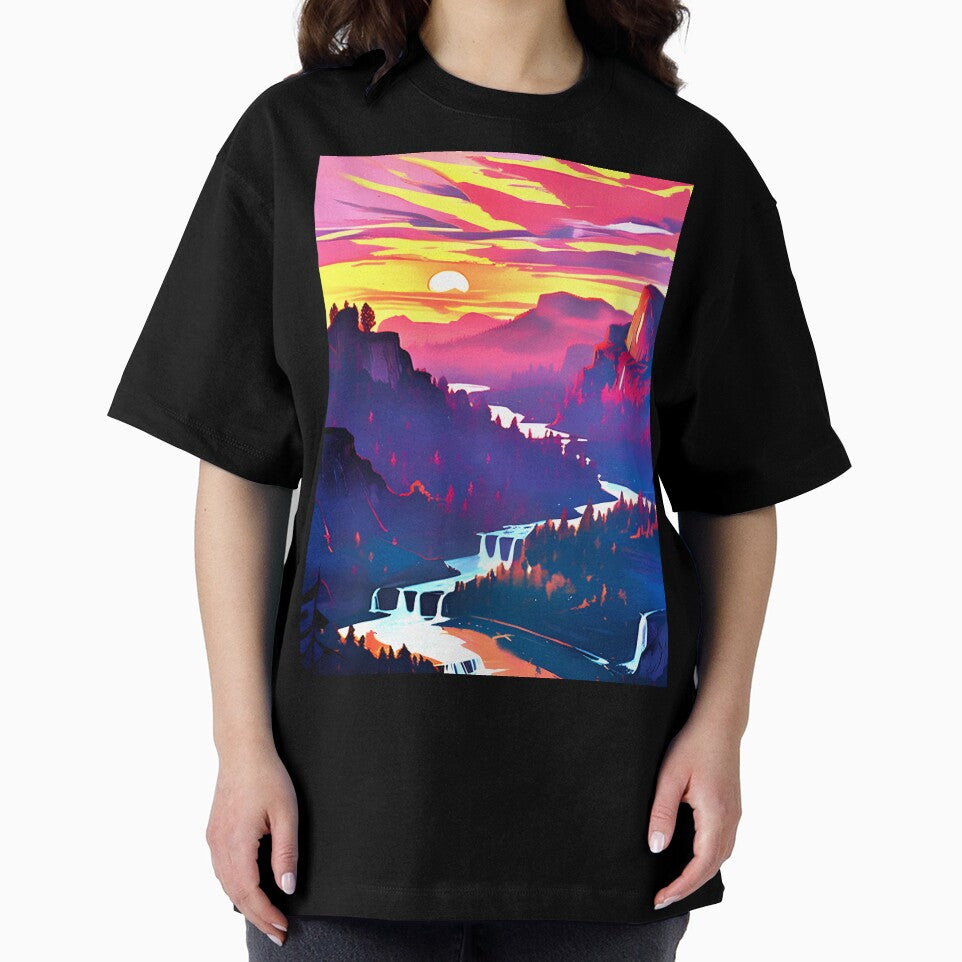 Minimalistic River Flow Room Decor by supeart