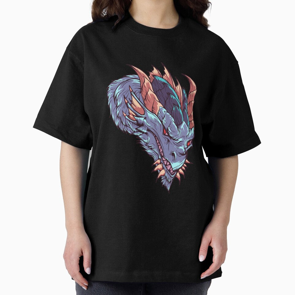 Dragon Face Art Design by TheGreekGuy T-Shirts, Hoodie, Sweatshirt | BlankRebels.com (Image 2)