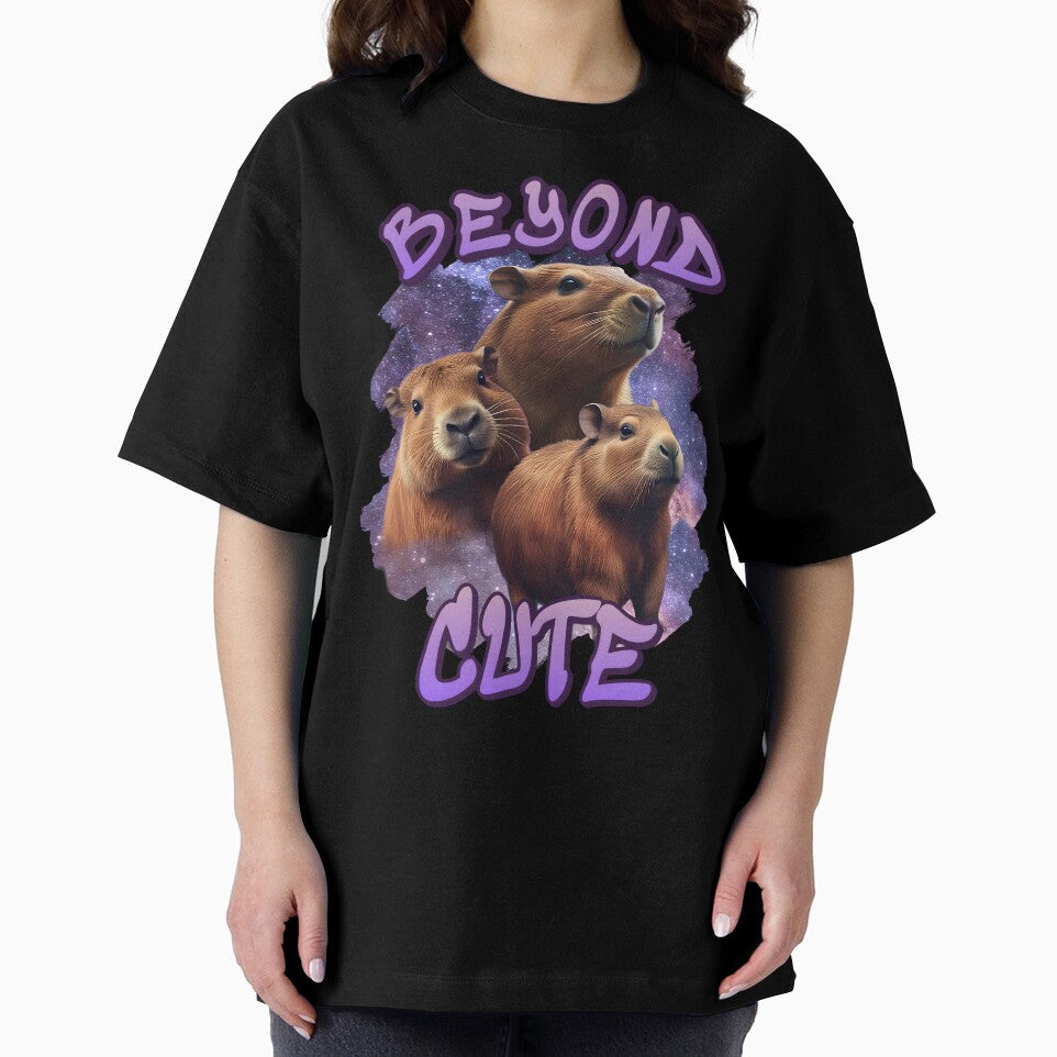 Beyond Cute funny Capybara 90s Y2K Bootleg by Unitepeople T-Shirts, Hoodie, Sweatshirt | BlankRebels.com (Image 2)
