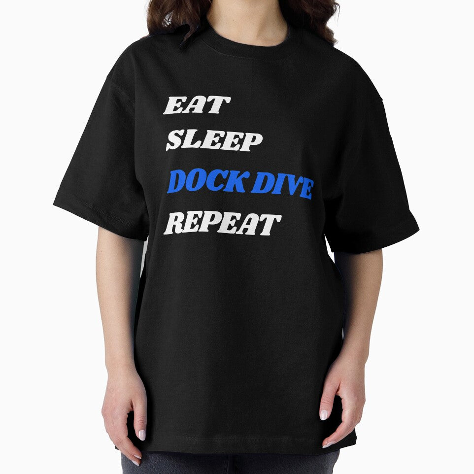 Eat Sleep Dock Dive Repeat Dock Diving Gift by Guarddogdrive