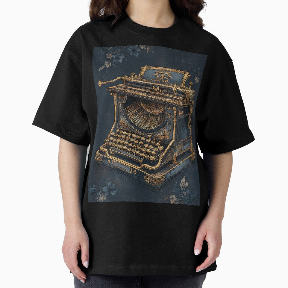 Dark Academia: Timeless Antique Typewriter by bapupa T-Shirts, Hoodie, Sweatshirt | BlankRebels.com (Image 2)