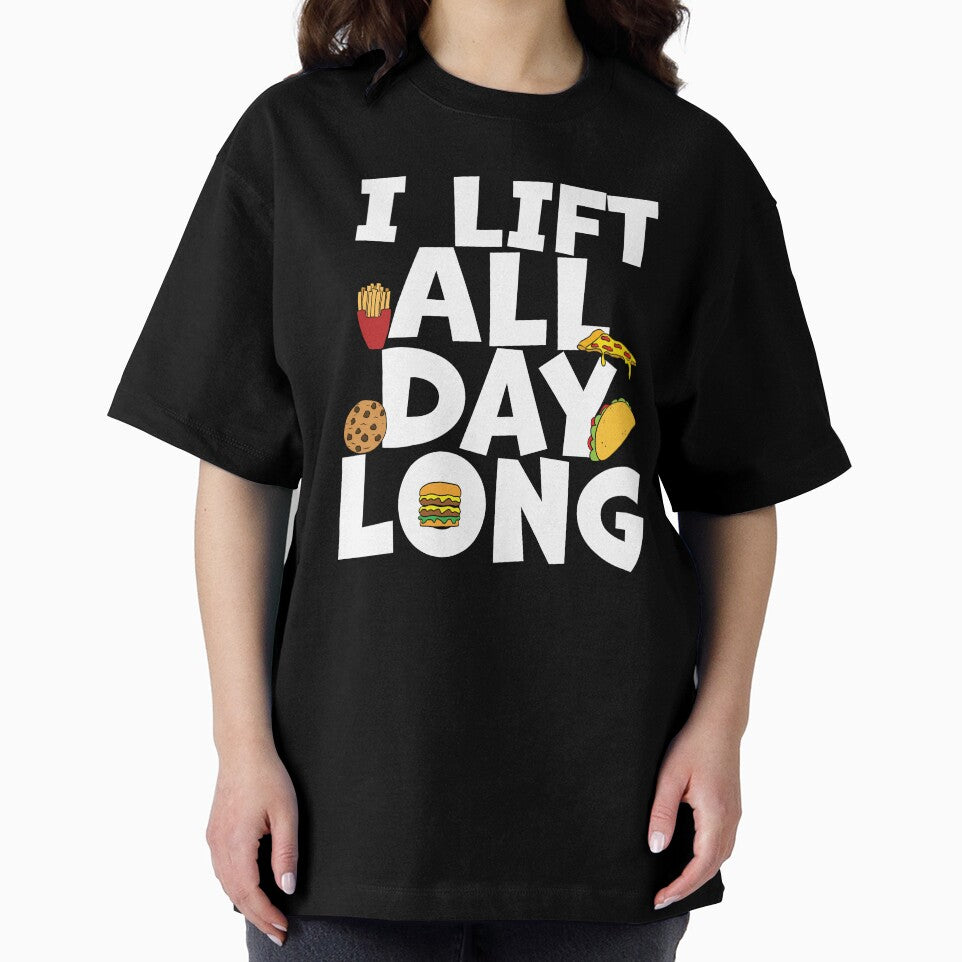 Foodie Lifting I Lift All Day Long by wrestletoys T-Shirts, Hoodie, Sweatshirt | BlankRebels.com (Image 2)