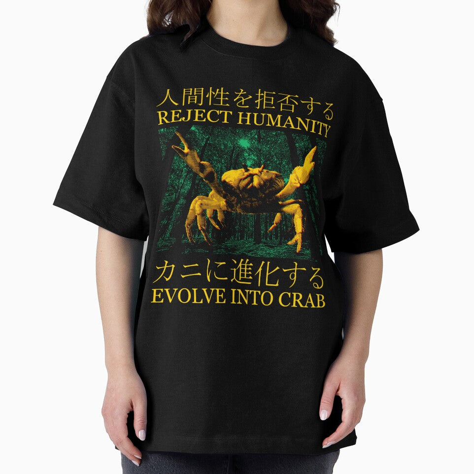 Evolve into Crab Japanese Vintage by VintageMedatsu