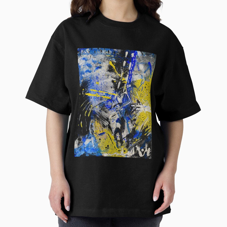 Abstract "Hidden Rapture" Painting by AureliaReneeArt T-Shirts, Hoodie, Sweatshirt | BlankRebels.com (Image 2)