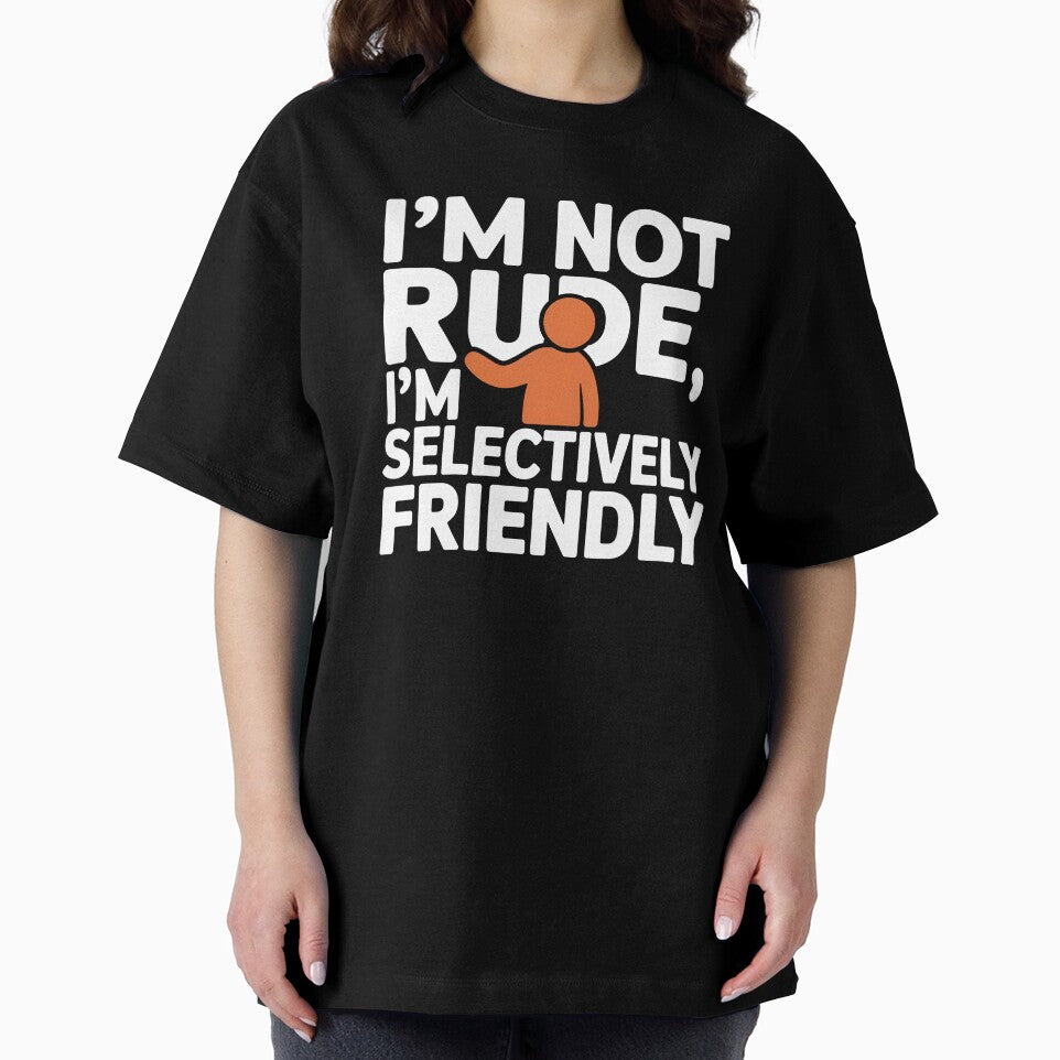 I Am Not Rude, I Am Selectively Social – Introvert Humor Design by Evolved Ape T-Shirts, Hoodie, Sweatshirt (Image 2)