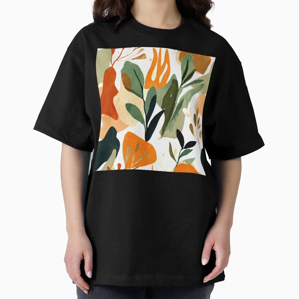 Sophisticated Boho Abstract Designs In Sage And Orange by DEC02 T-Shirts, Hoodie, Sweatshirt | BlankRebels.com (Image 2)