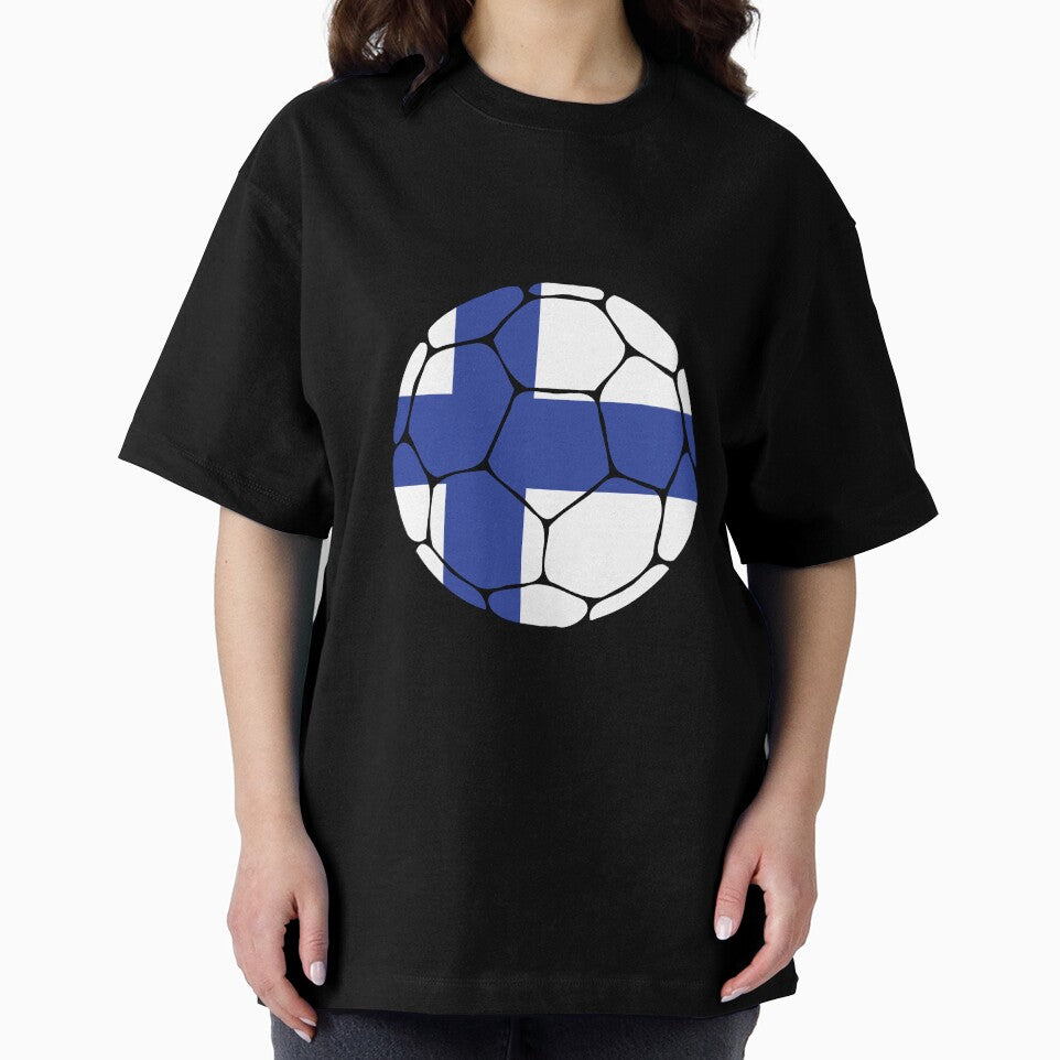 Finland Flag Soccer Ball by ehgraphics15