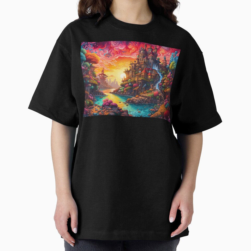 Fantasy Village by HofTao T-Shirts, Hoodie, Sweatshirt | BlankRebels.com (Image 2)