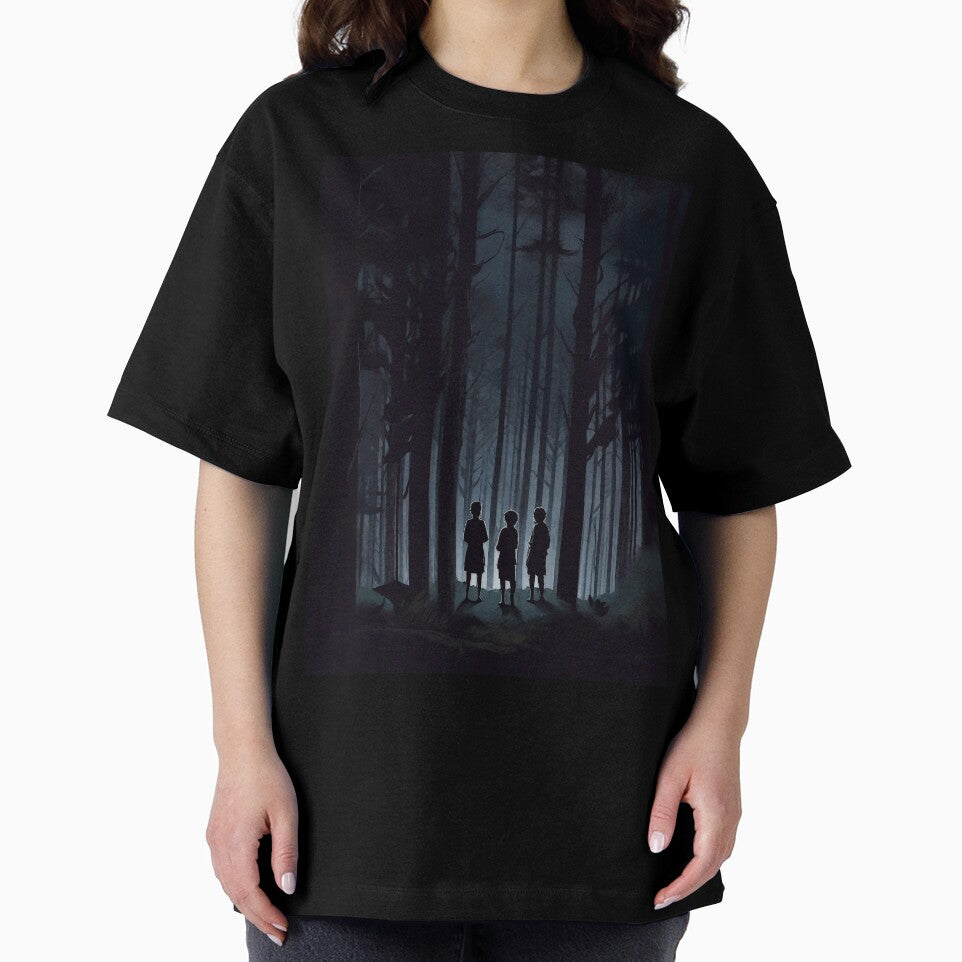 Dark light in a pine forest by M-Y-A-R-T- T-Shirts, Hoodie, Sweatshirt | BlankRebels.com (Image 2)