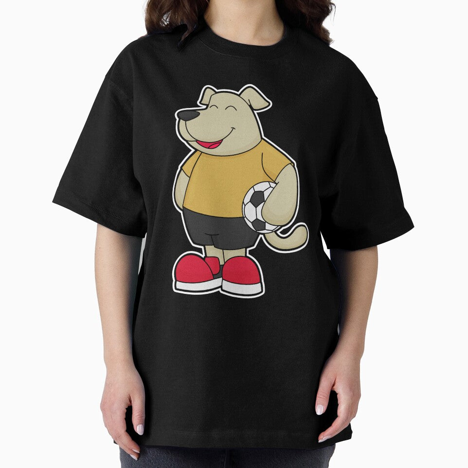 Dog as Soccer player with Soccer ball by Snabdesign84