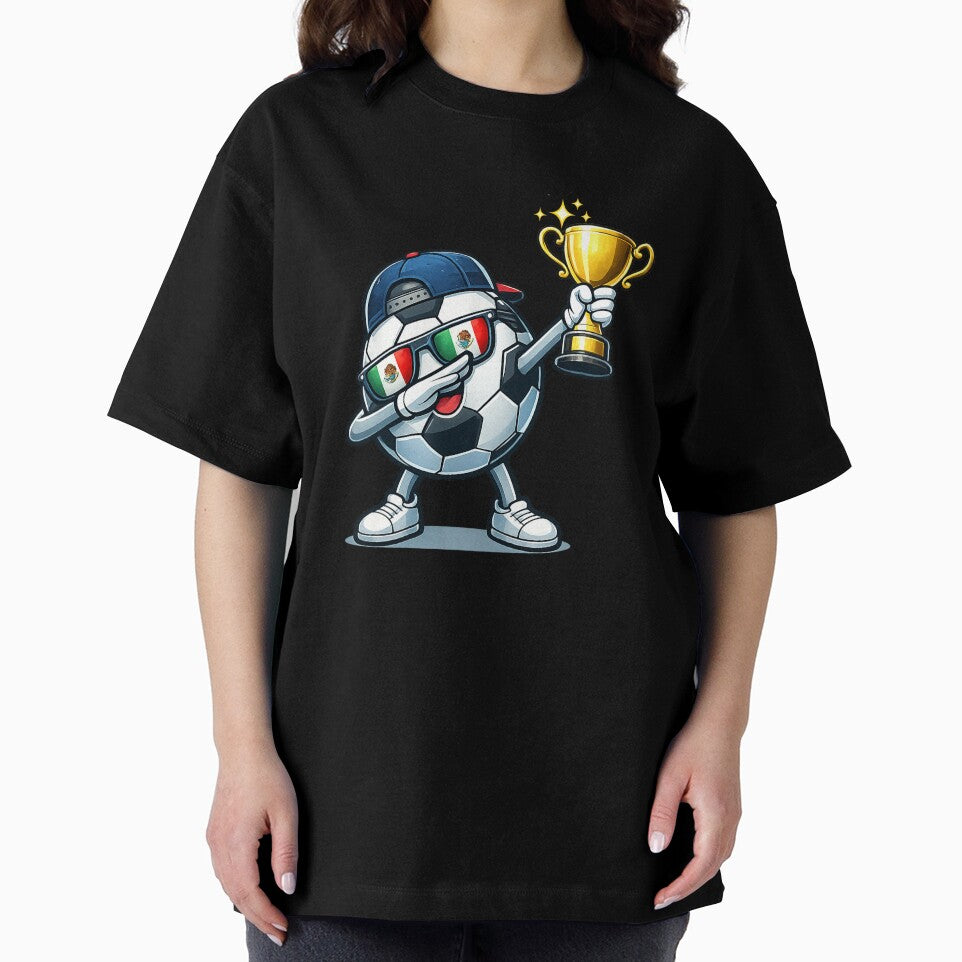 Dabbing Soccer mexico Ball Football Funny Graphic by QuiteOrbit