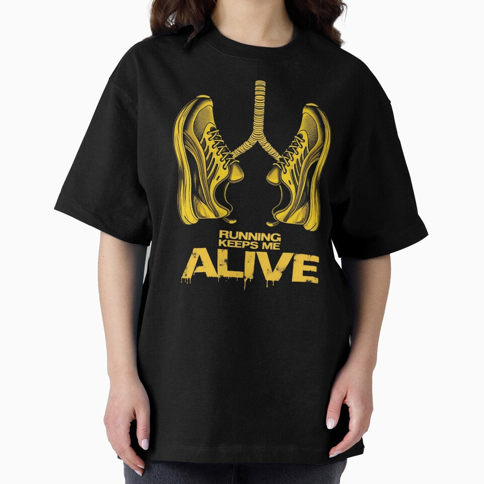 Running Keeps Me Alive by Topmaxdesign T-Shirts, Hoodie, Sweatshirt | BlankRebels.com (Image 2)
