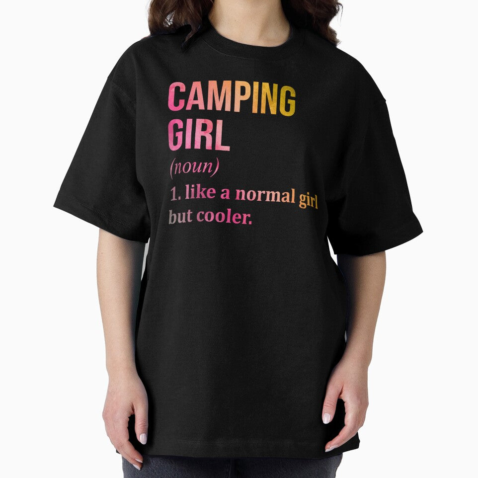 Camping Girl Definition in Watercolor by XCIV T-Shirts, Hoodie, Sweatshirt | BlankRebels.com (Image 2)