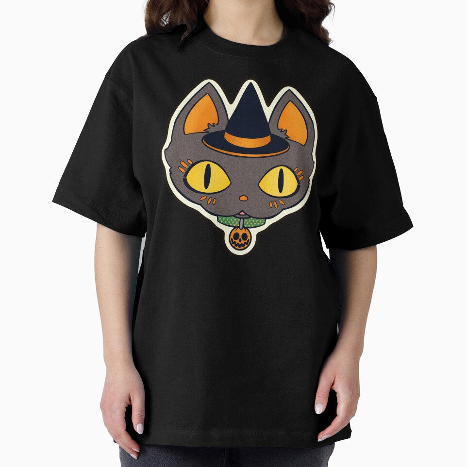 Vintage Halloween cat by Holly Pierson T-Shirts, Hoodie, Sweatshirt | BlankRebels.com (Image 2)