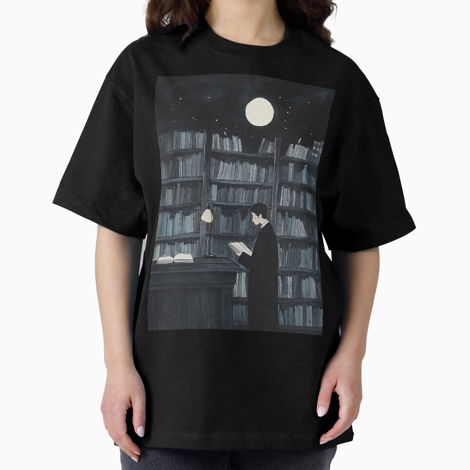 Dark Academia: Gothic Study Room by bapupa T-Shirts, Hoodie, Sweatshirt | BlankRebels.com (Image 2)
