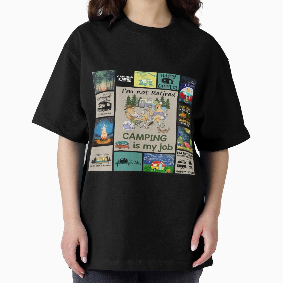 I'm Not Retired Camping Is My Job by AverilArt T-Shirts, Hoodie, Sweatshirt | BlankRebels.com (Image 2)