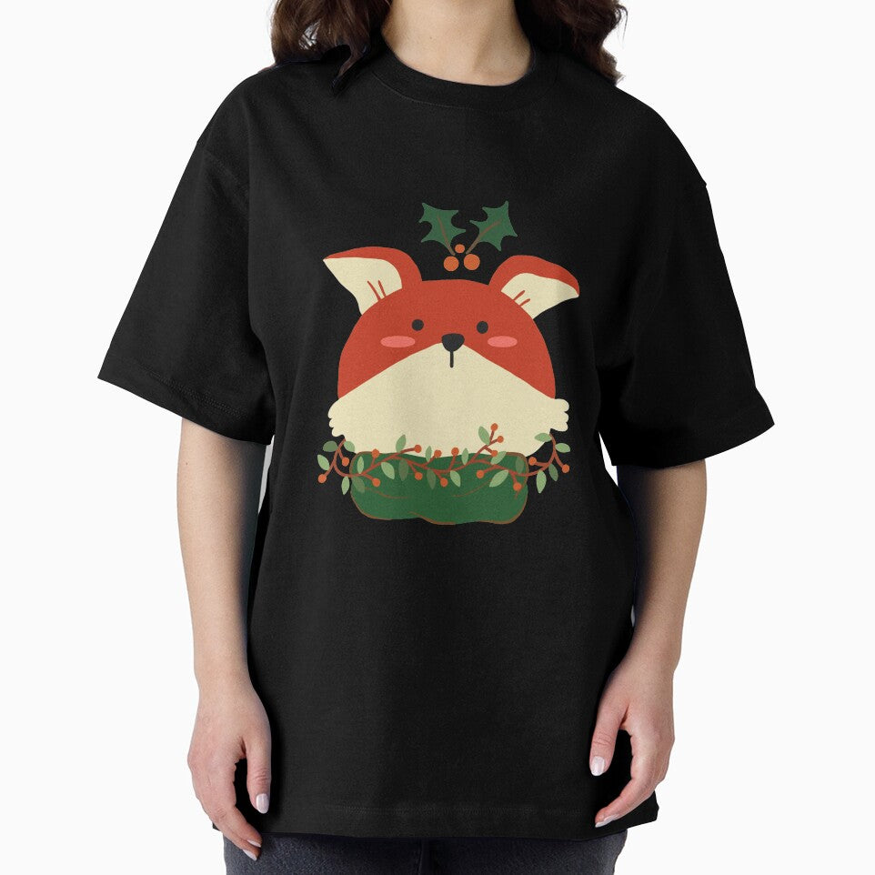 Running Fox with mistletoe by garhoud T-Shirts, Hoodie, Sweatshirt | BlankRebels.com (Image 2)