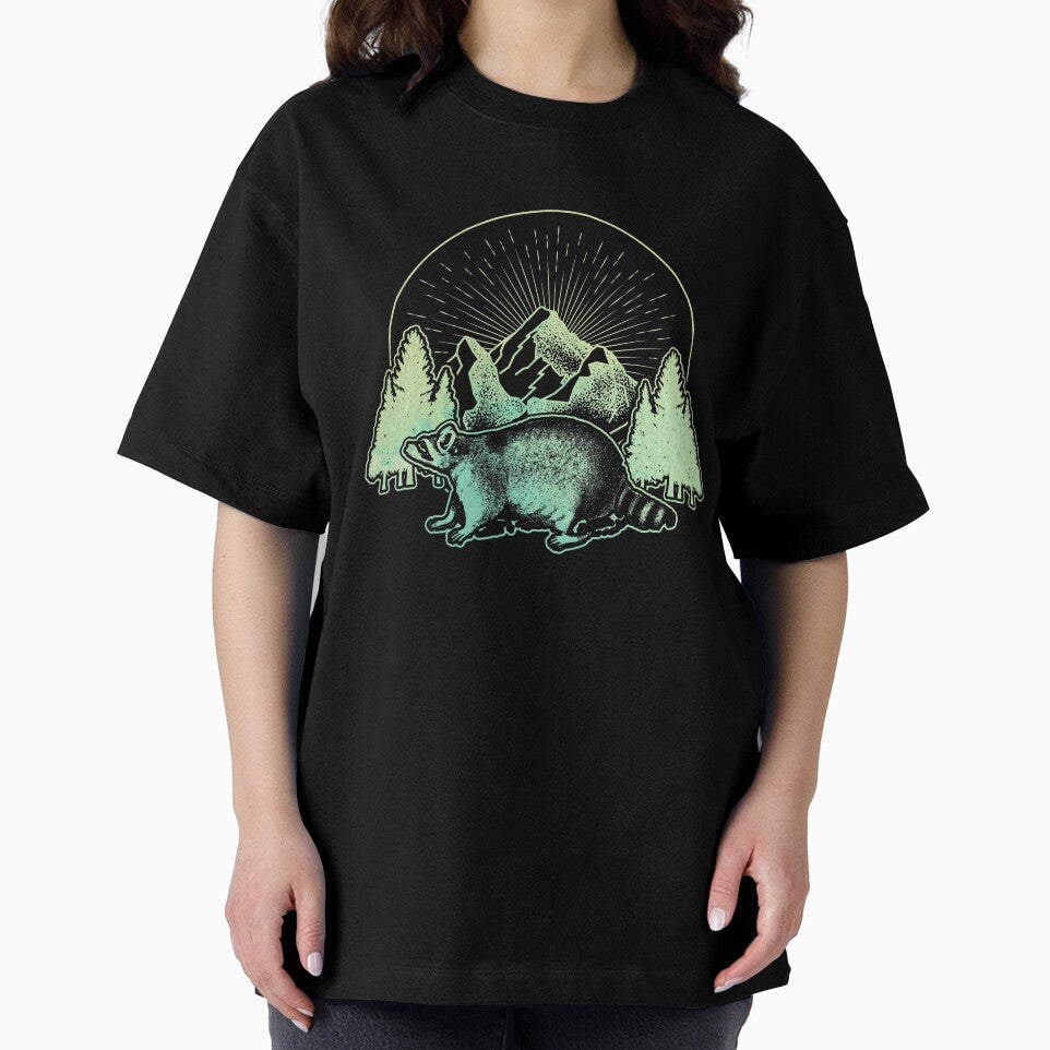 Raccoon Outdoor Camping by BLake77777 T-Shirts, Hoodie, Sweatshirt | BlankRebels.com (Image 2)