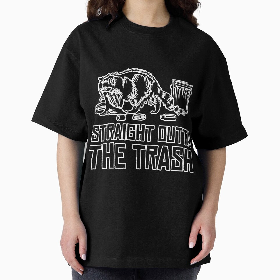 Cool Trash Panda Funny Straight Outta by NeverLoseSF T-Shirts, Hoodie, Sweatshirt | BlankRebels.com (Image 2)