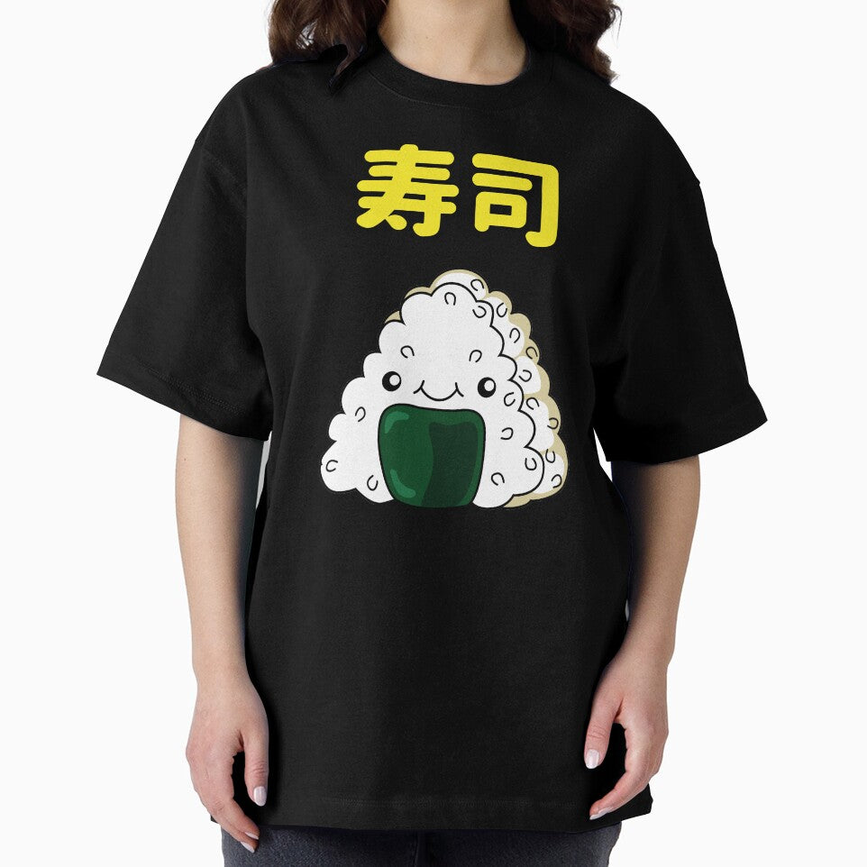 Sushi Lover - Cute Onigiri Sushi- Japanese Sushi by Nossikko T-Shirts, Hoodie, Sweatshirt | BlankRebels.com (Image 2)