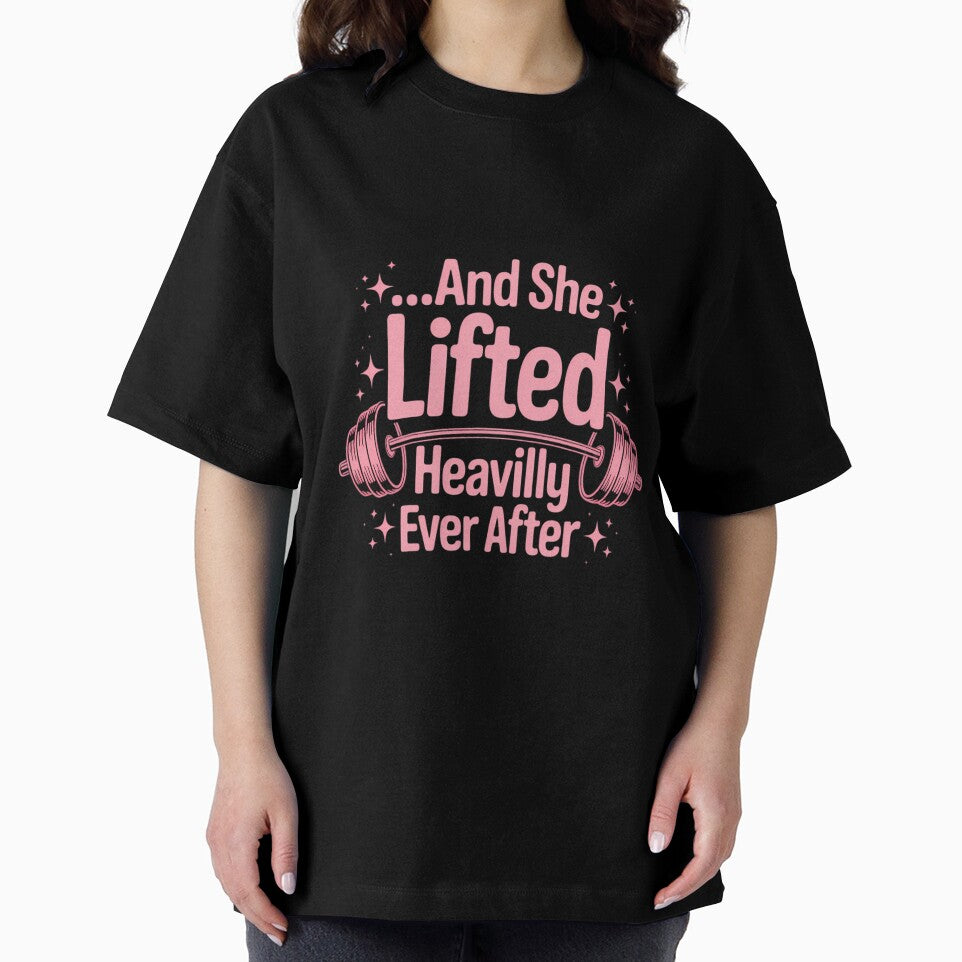 She Lifted Heavily Ever After Fitness Princess Workout by LorenzaStamm T-Shirts, Hoodie, Sweatshirt (Image 2)