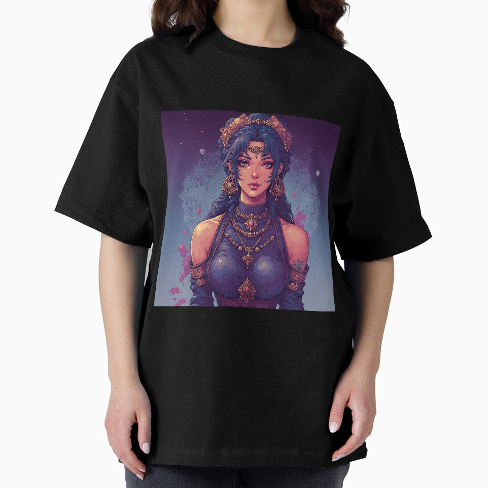 Retro Art for Beautiful Night Woman by jimcaza T-Shirts, Hoodie, Sweatshirt | BlankRebels.com (Image 2)