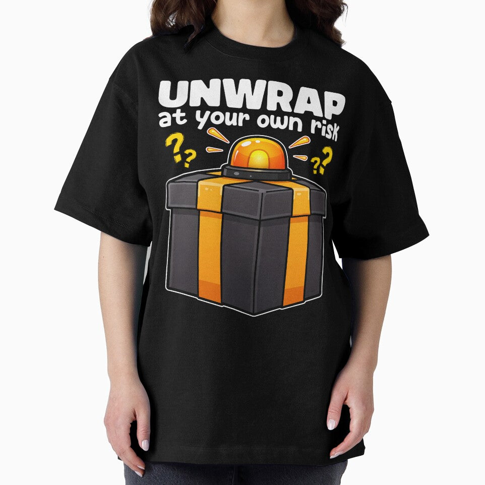 UNWRAP AT YOUR OWN RISK - BIRTHDAY GIFT by KEF Custom T-Shirts, Hoodie, Sweatshirt | BlankRebels.com (Image 2)