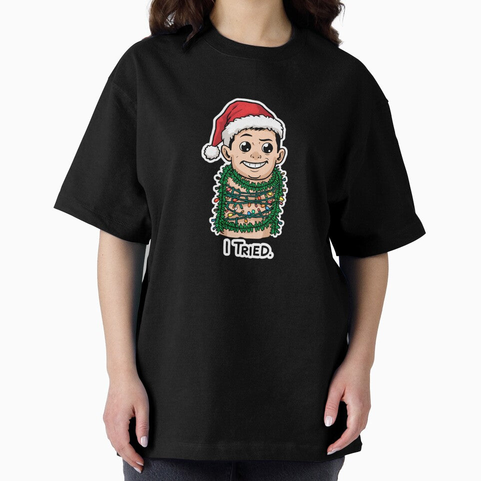 I Tried to Be Festive – Funny Christmas Meme Design by gavinroyal