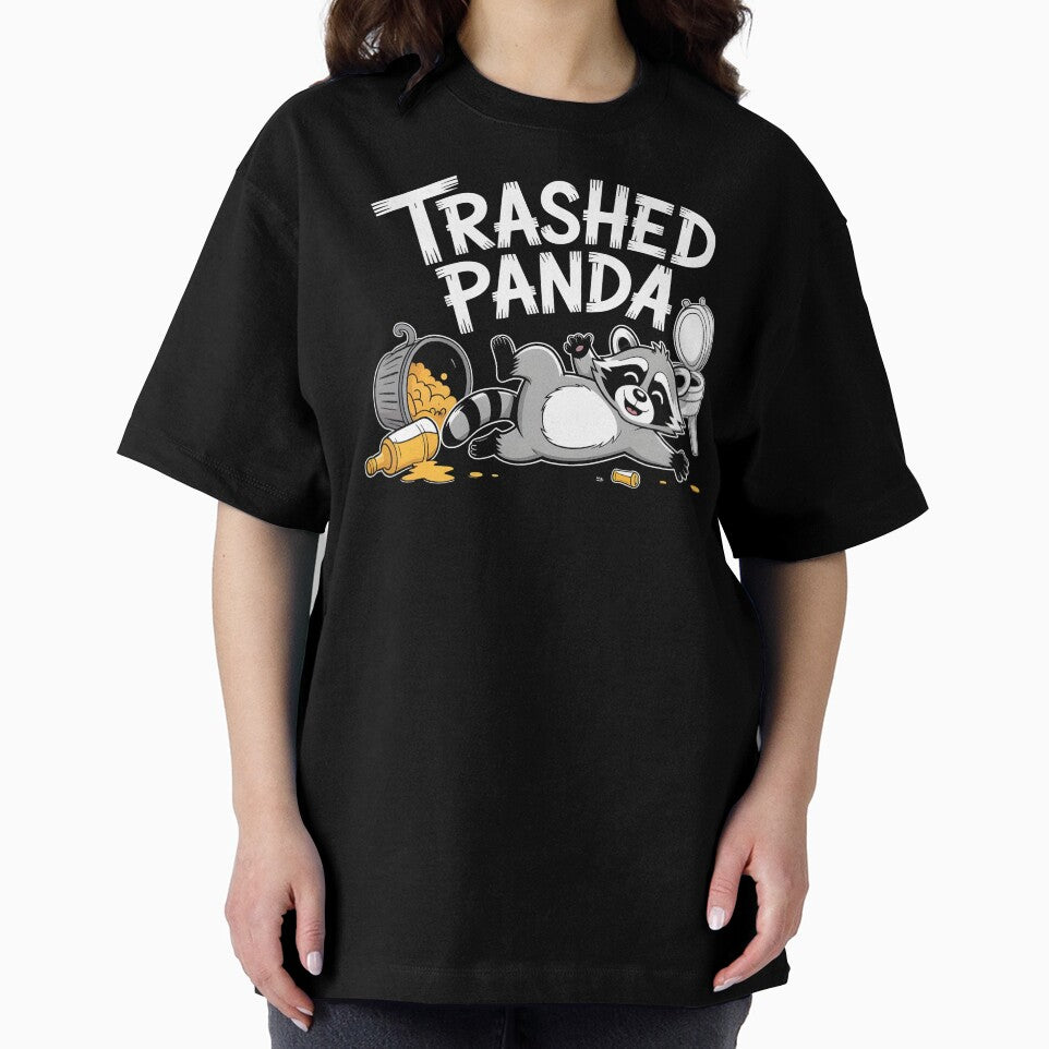 Trashed Panda Drunk Raccoon – Raccoon Meme Shirt by Redgiant87x Hoodie, Sweatshirt | BlankRebels.com (Image 2)