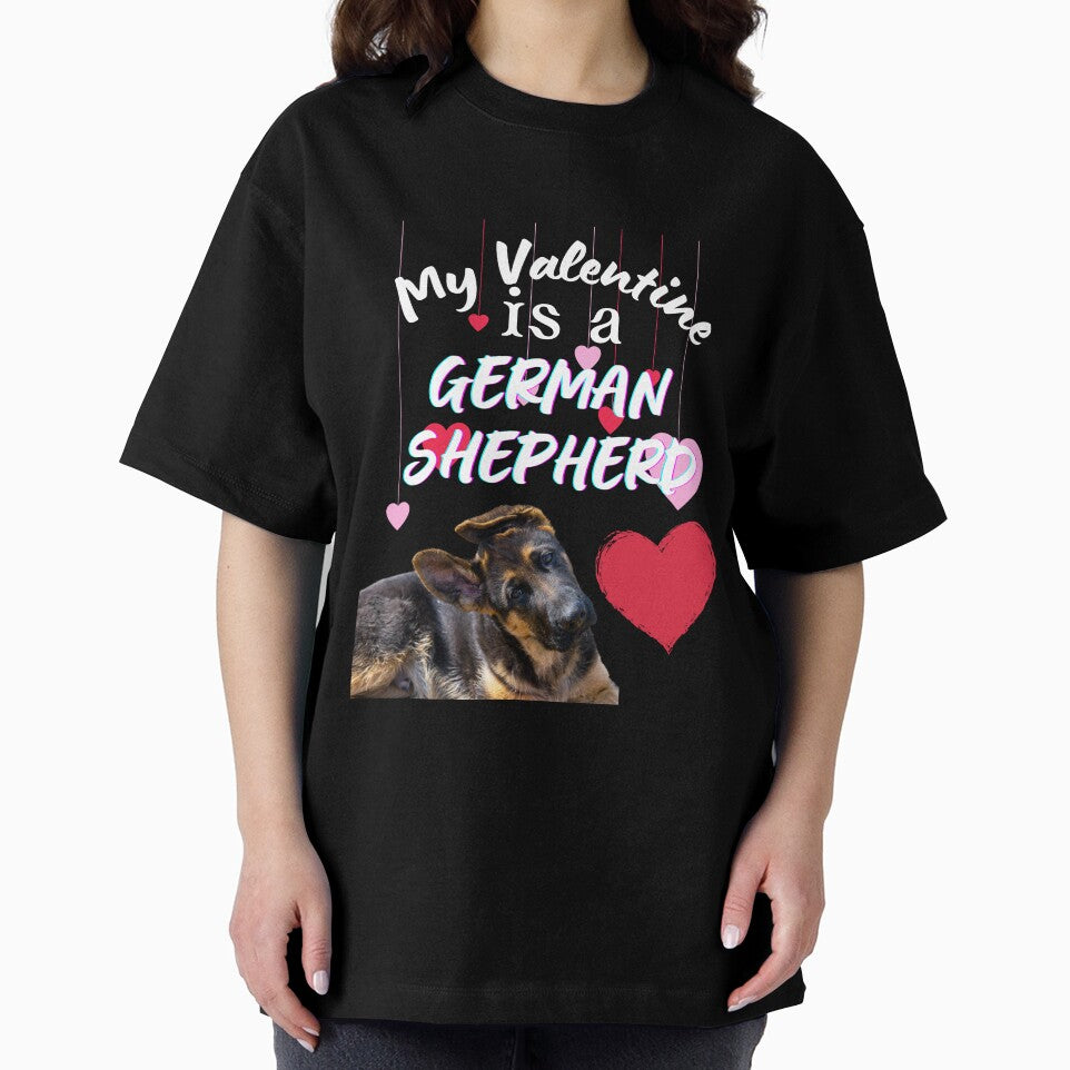 My Valentine is a German Shepherd by GermanShepMan T-Shirts, Hoodie, Sweatshirt | BlankRebels.com (Image 2)