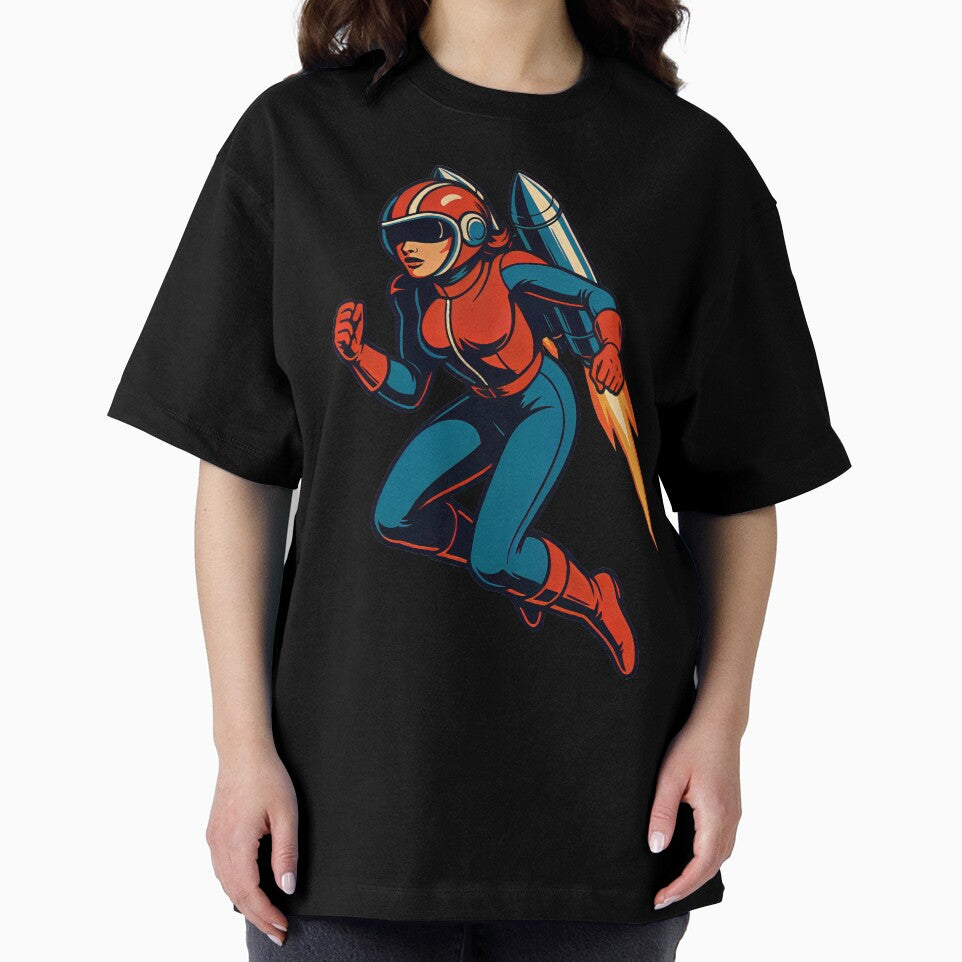 Rocket Ranger - Elaine by CobaulteBlue T-Shirts, Hoodie, Sweatshirt | BlankRebels.com (Image 2)