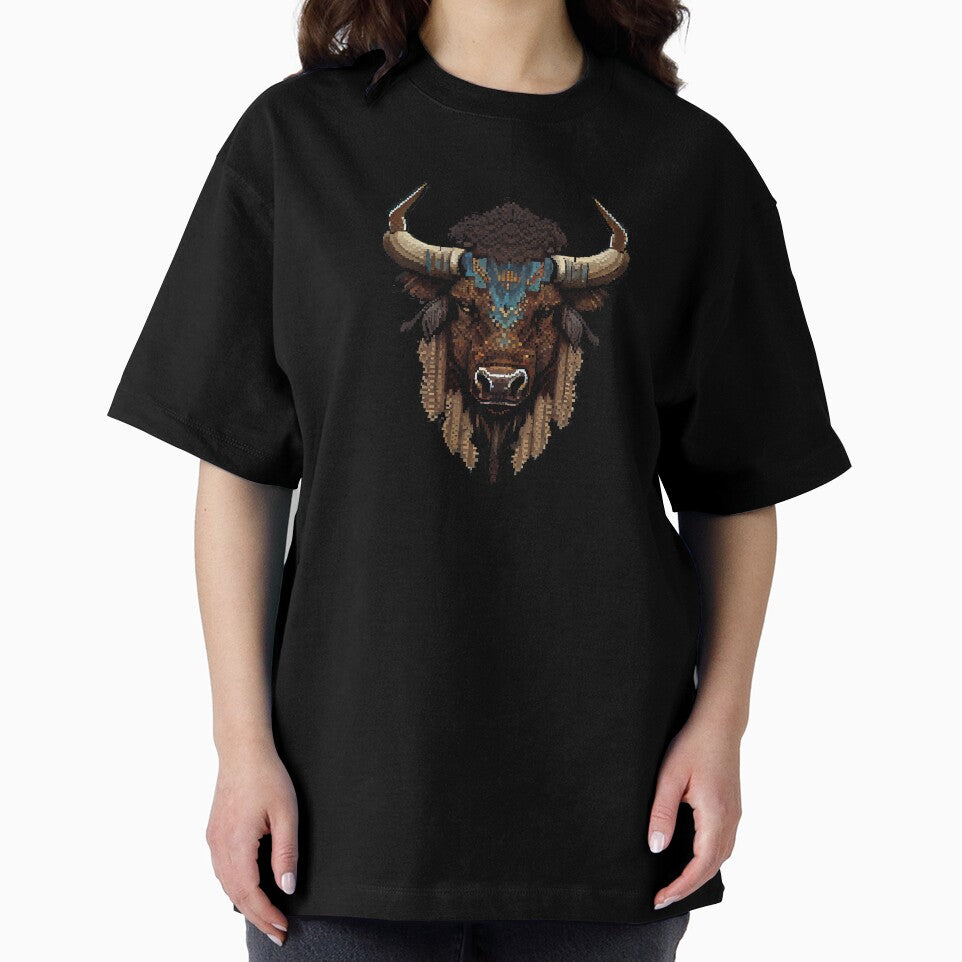 Pixel art BISON. by Pixelarium