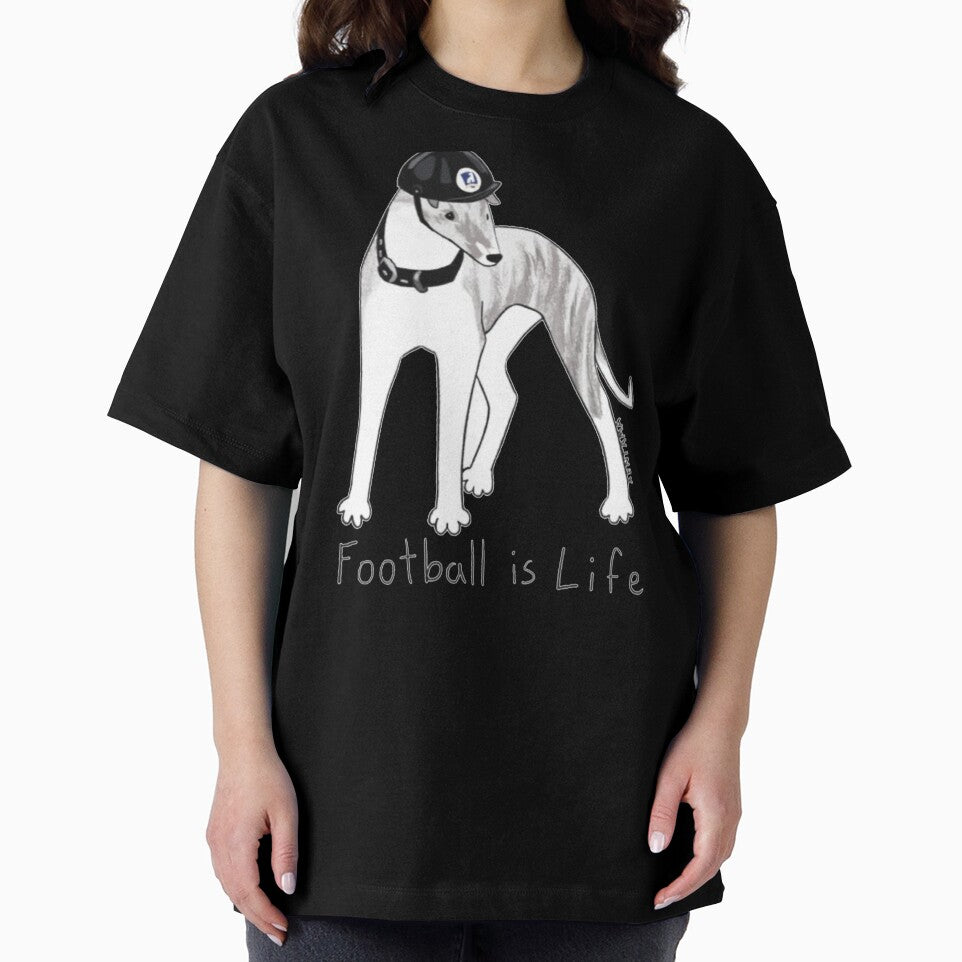 Football is Life funny dog by Lianesbit