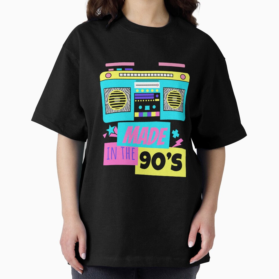 Made In the 90's -  Old School BoomBox 90s Design by onjcdesign